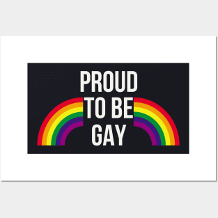 Proud to be Gay Posters and Art